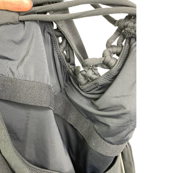 California Kisses Girl's Junior Leotard Knotted Up Dance Workout Black Sz S NWT - Picture 6 of 9